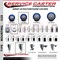 Service Caster 3.5'' Blue Poly Wheel Swivel Bolt Hole Caster Set with 2 Posi Lock Brakes, 4PK SCC-BH20S3514-PPUB-BLUE-PLB-2-S-2 - alternate 4